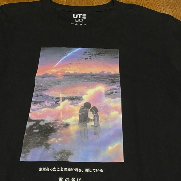 Anime Your name - Uniqlo tshirt - Picture 3 of 3